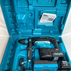 ** MAKITA マキタ 40V 充電式ハンマドリル バッテリ2個・充電器・ケース付 HR005GRMX Aランク