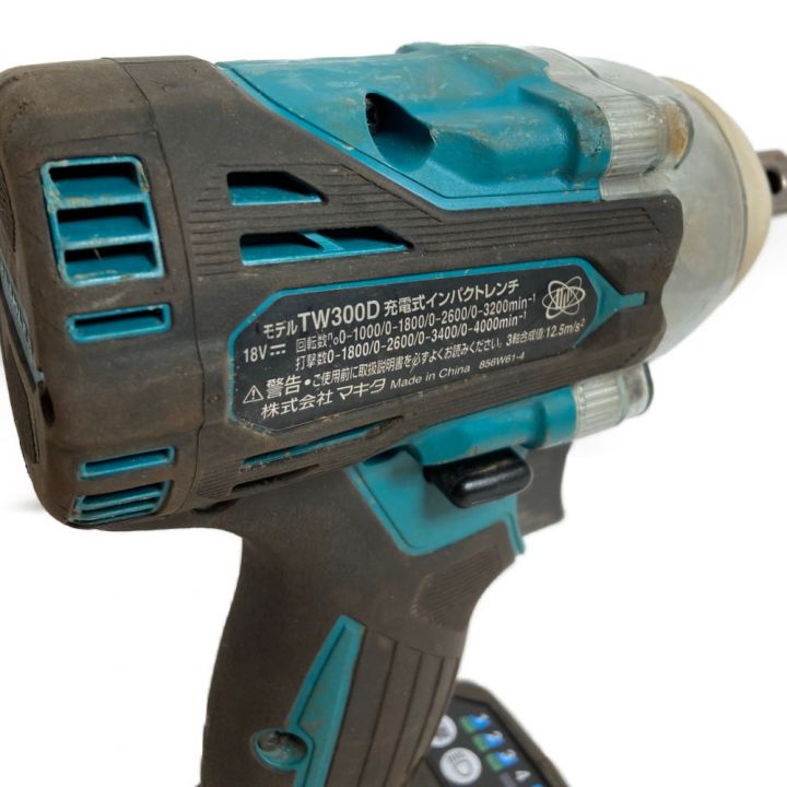 マキタ makita TW300D インパクトレンチ 中古品 バッテリ18V 6.0Ah二個