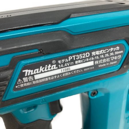  MAKITA マキタ 14,4V 充電式ピンタッカ ケース付 （バッテリ・充電器別売り） PT352D