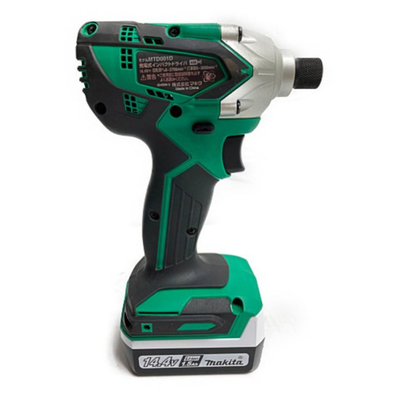 中古】 MAKITA マキタ 14.4V 充電式インパクトドライバ バッテリ2個 ...