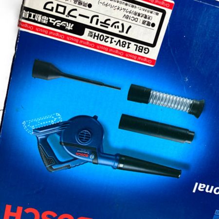  BOSCH ボッシュ 18V コードレスブロワ 本体のみ （バッテリー・充電器別売り） GBL18V-120