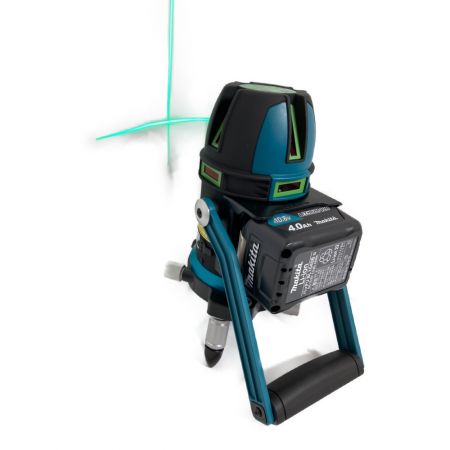  MAKITA マキタ グリーンレーザー 墨出し器 （バッテリ1個・充電器・三脚・受光器・ケース付） SK505GDN ブルー