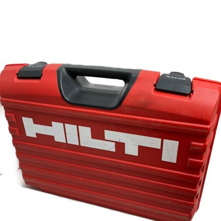  Hilti ヒルティ 21.6V 充電式ハンマドリル （バッテリ2個・充電器・集じん機・ケース付） TE4-A22 レッド