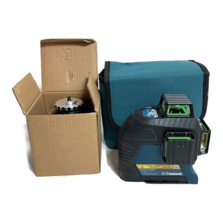  BOSCH ボッシュ グリーンレーザー墨出し器 社外製三脚・純正ソフトケース付、受光器なし　12ライン GLL3-60XG PROFESSIONAL ブラック×ブルー