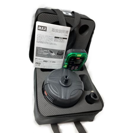  MAX マックス グリーンレーザー用自動追尾台＋受光器 ケース付 LA-NV1/D5GNV ブラック×グリーン