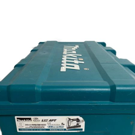  MAKITA マキタ 18V 充電式面木釘打 15~35mm ケース付 （バッテリ・充電器別売り） FN350D ブルー