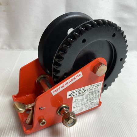  MAXPULL ミニプルウィンチ 100kg以内 本体のみ (1) PM-100 オレンジ