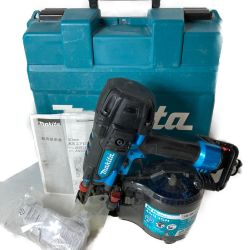 ** MAKITA マキタ 25~41mm 高圧ロール釘打ち機 ケース付 AN935HM ブルー Cランク