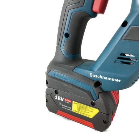  BOSCH ボッシュ 18V コードレスハンマドリル バッテリ1個付属 （その他付属品なし） GBH18V-LIY ブルー