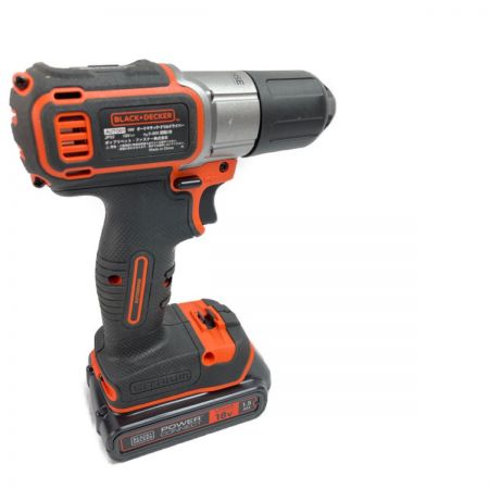 中古】 BLACK+DECKER ブラックアンドデッカー 18V ドリルドライバ