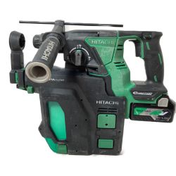 ＊＊ HITACHI 日立 18V コードレスハンマドリル 集じんシステムセット バッテリ1個付属 DH18DBL グリーン Cランク