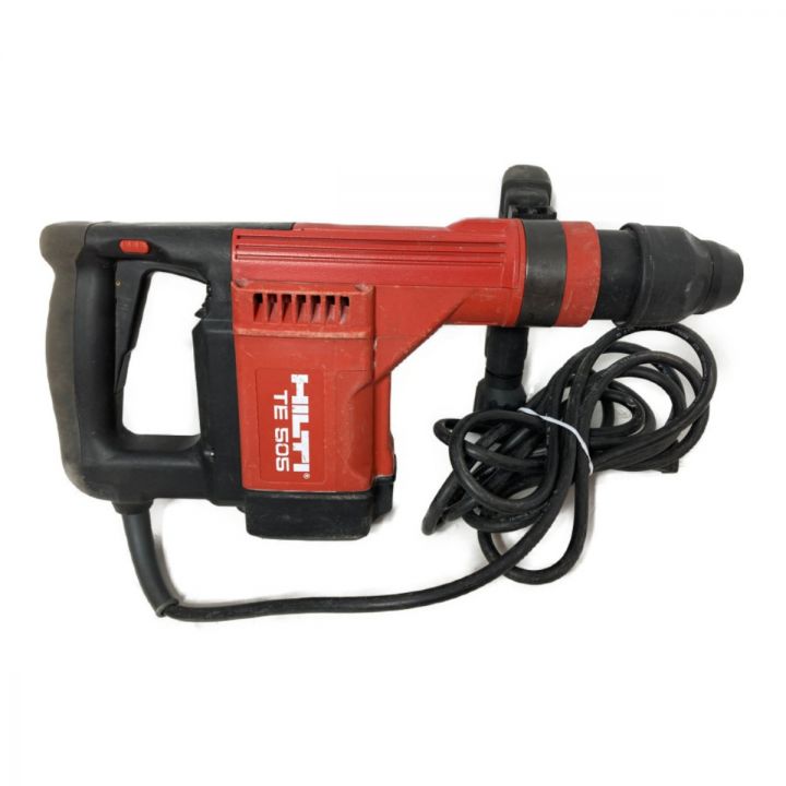 Hilti ヒルティ 電動ハンマドリル ハンマーはつり機 ケース付 TE505 オレンジ×ブラック｜中古｜なんでもリサイクルビッグバン