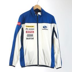 〇〇 SUBARU スバル SUBARU TECNICA INTERNATIONAL STIチームジャージ サイズL ホワイト×ブルー Bランク