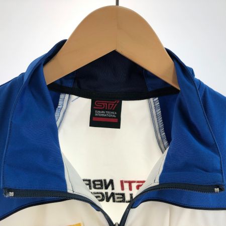  SUBARU スバル SUBARU TECNICA INTERNATIONAL STIチームジャージ サイズL ホワイト×ブルー