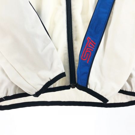  SUBARU スバル SUBARU TECNICA INTERNATIONAL STIチームジャージ サイズL ホワイト×ブルー