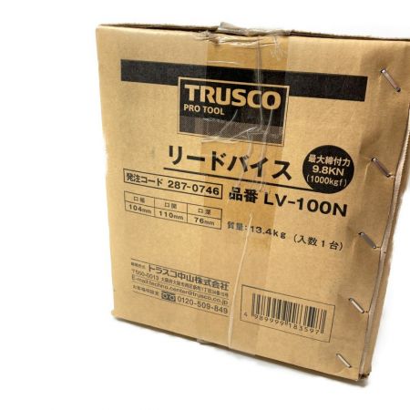  TRUSCO トラスコ 万力 リードバイス 100mm LV-100N