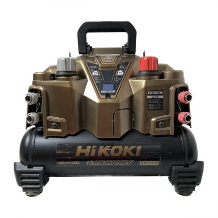  HiKOKI ハイコーキ 高圧エアコンプレッサ　高圧2口・一般圧2口 EC1245H3 ゴールド
