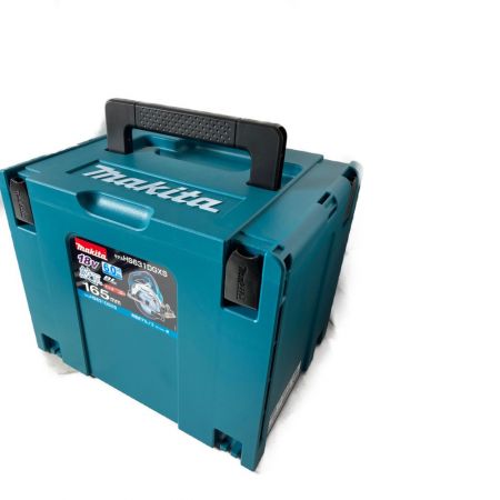  MAKITA マキタ 18V 165mm 充電式マルノコ  鮫肌（バッテリ2個・充電器・ケース付） HS631DGXS ブルー