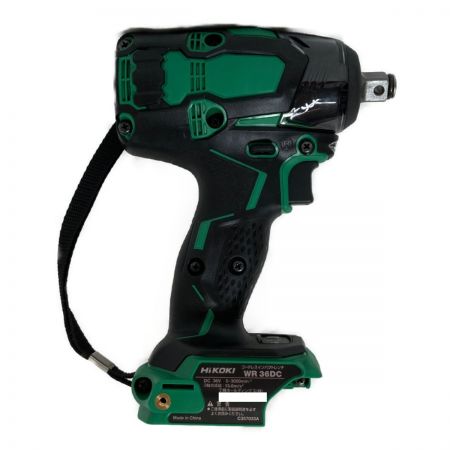  HiKOKI ハイコーキ 36V コードレスインパクトレンチ 差込角12.7mm ケース付 バッテリ・充電器なし 【4】 WR36DC グリーン