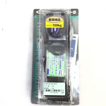  TSUYORON TSUYORON 胴ベルト型墜落制止用器具 リトラ（ロックなし）Mサイズ (1) TB-RN-590 ブラック