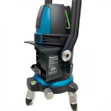  MAKITA マキタ グリーン レーザー墨出し器 （バッテリ1個・充電器・ケース付属） SK312GD ブルー×ブラック
