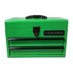 ＊＊ ASTRO PRODUCTS アストロプロダクツ 限定カラー　コンパクトツールボックス　2段 グリーン Aランク