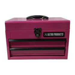 ＊＊ ASTRO PRODUCTS アストロプロダクツ 限定カラー　コンパクトツールボックス　2段 ショッキングピンク Aランク