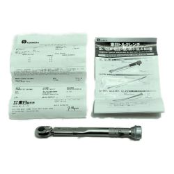 ＊＊ TOHNICHI 東日 プリセット型トルクレンチ 差込角6.35mm QL6N4 シルバー Aランク