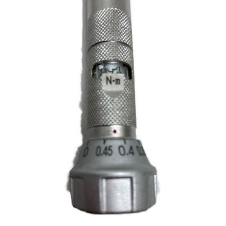  TOHNICHI 東日 プリセット型トルクレンチ 差込角6.35mm QL6N4 シルバー