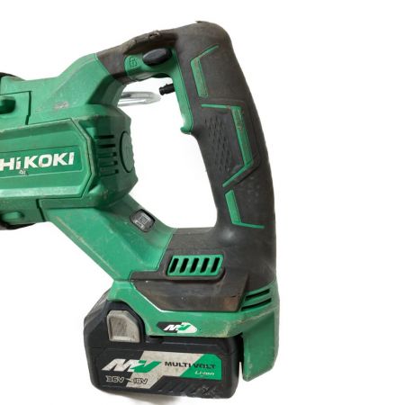  HiKOKI ハイコーキ 36V コードレスセーバーソー バッテリ1個付属 トリガー破損 CR36DA グリーン