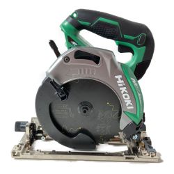 ＊＊ HiKOKI ハイコーキ 36V 165mm コードレス丸のこ （バッテリー2個・充電器・ケース付） C3606DA(SK) 2XPS グリーン Sランク