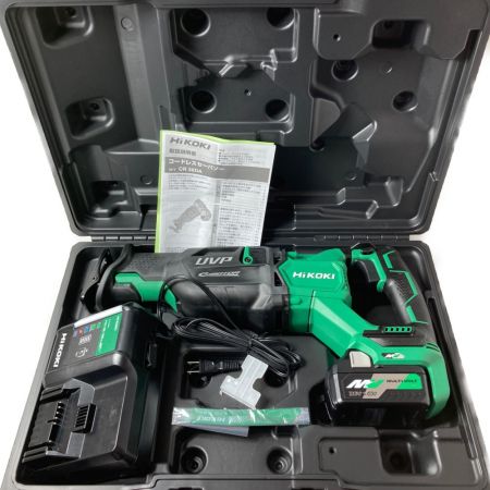  HiKOKI ハイコーキ 36V コードレスセーバーソー  （バッテリ1個・充電器・ケース付属） CR36DA XP グリーン