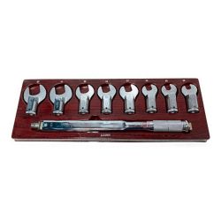 ＊＊ ASAHI アサヒ トルクレンチ Torque Wrench スパナヘッドセット 9点 ケース欠品 LC0900 Bランク