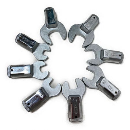  ASAHI アサヒ トルクレンチ Torque Wrench スパナヘッドセット 9点 ケース欠品 LC0900