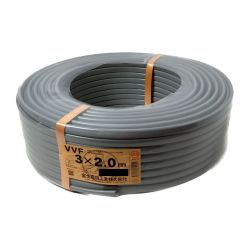 ＊＊ 富士電線工業 VVFケーブル　3×2.0ｍｍ　100ｍ巻 Sランク