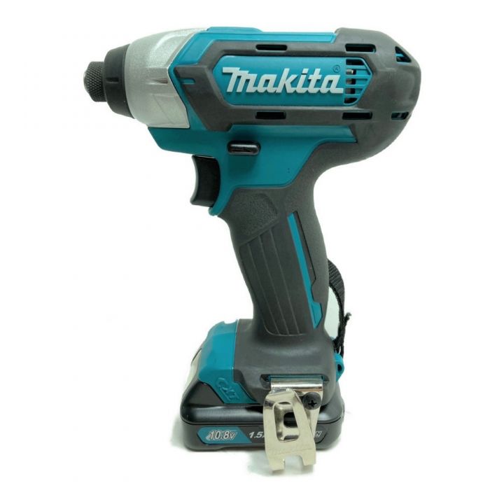 MAKITA マキタ 10.8V 充電式インパクトドライバ （バッテリ2個・充電器・ケース付） TD110DSHX ブルー ｜中古｜なんでもリサイクルビッグバン