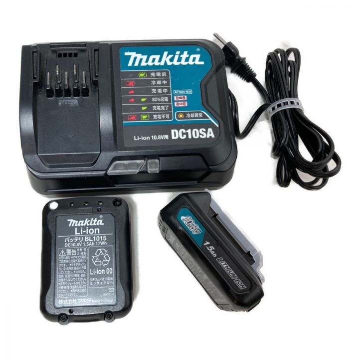 MAKITA マキタ 10.8V コンボキット(TD110D+DF331D) バッテリ2個・充電器・バッグ付 CK1006  ブルー｜中古｜なんでもリサイクルビッグバン