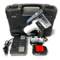 ＊＊ Panasonic パナソニック 14.4V 充電角穴カッター （バッテリ2個・充電器・ケース付） EZ4543 ライトグレー Bランク