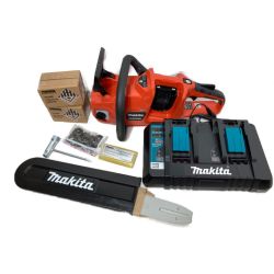 ＊＊ MAKITA マキタ 18V+18V 充電式チェーンソー （バッテリ2個・充電器付） MUC355DGFR Sランク