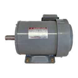 ＊＊ MITSUBISHI ミツビシ 2馬力 3相200V モーター　動作確認済み SF-JR    1.5kw×2P グレー Cランク