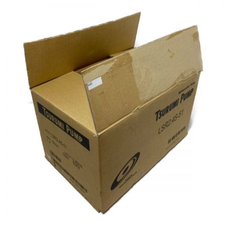  TSURUMI PUMP ツルミポンプ 低水位排水用水中ハイスピンポンプ  50Hz用 590W LSR2.4S-51