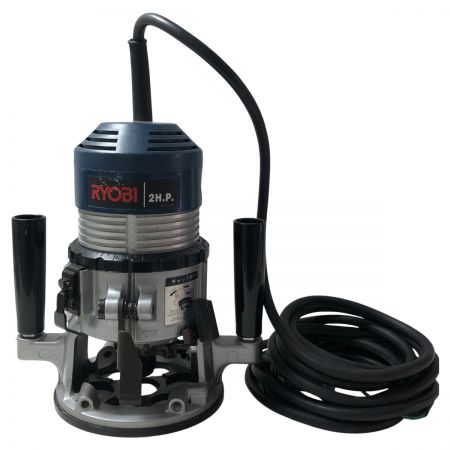 €€ RYOBI リョービ ルーター コード式(ブレーキ付) R-330NS ネイビー