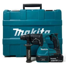 ＊＊ MAKITA マキタ 24ｍｍ 18V 充電式ハンマドリル バッテリ1個付 HR244D ブルー Bランク