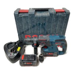 ＊＊ BOSCH ボッシュ 36V コードレスハンマドリル （バッテリ2個・充電器・ケース付） GBH36VF-LI ネイビー Cランク