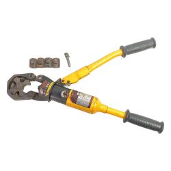 ＊＊ LOBSTER ロブスター 油圧式手動圧着機 コマ付 AKH-150S オレンジ Cランク