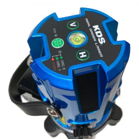 KDS ミントグリーン レーザー墨出し器 （ケース・充電池・充電器付属）受光器別売り RGL-400L