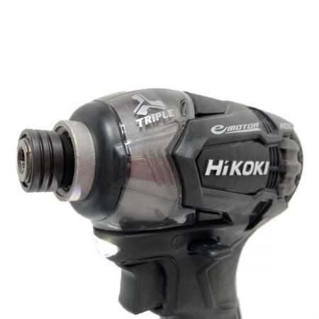  HiKOKI ハイコーキ 18V コードレスインパクトドライバ （バッテリ2個・充電器・ケース付） WH18DDL2 2LXPK ブラック