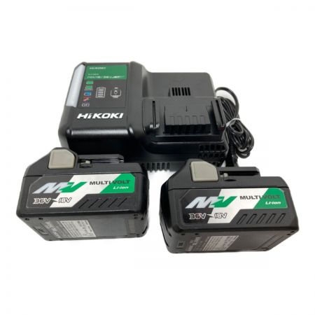  HiKOKI ハイコーキ 18V コードレスインパクトドライバ （バッテリ2個・充電器・ケース付） WH18DDL2 2LXPK ブラック