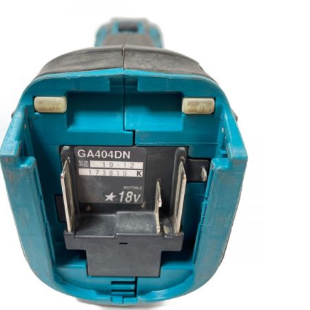  MAKITA マキタ 18V 100mm 充電式ディスクグラインダ バッテリ1個付属 （充電器・ケース別売り） GA404D ブルー