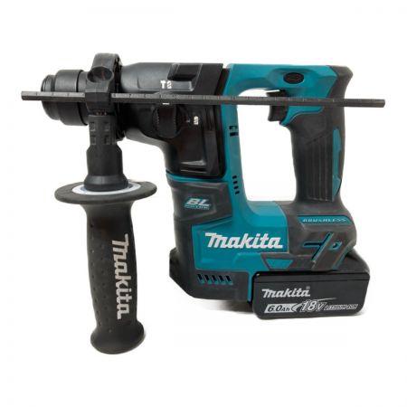  MAKITA マキタ 18V 17mm 充電式ハンマドリル （充電器・バッテリ2個付） HR171DRGX ブルー